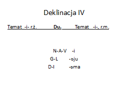 Deklinacja IV